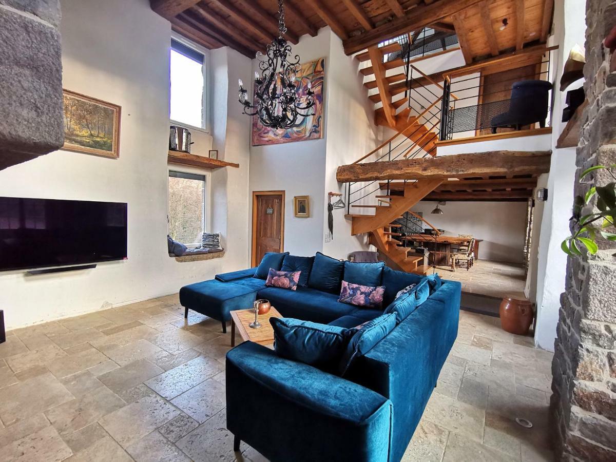 Domaine Lvd Avec Spa, Bois Et Riviere Privee La Bloutiere Eksteriør billede